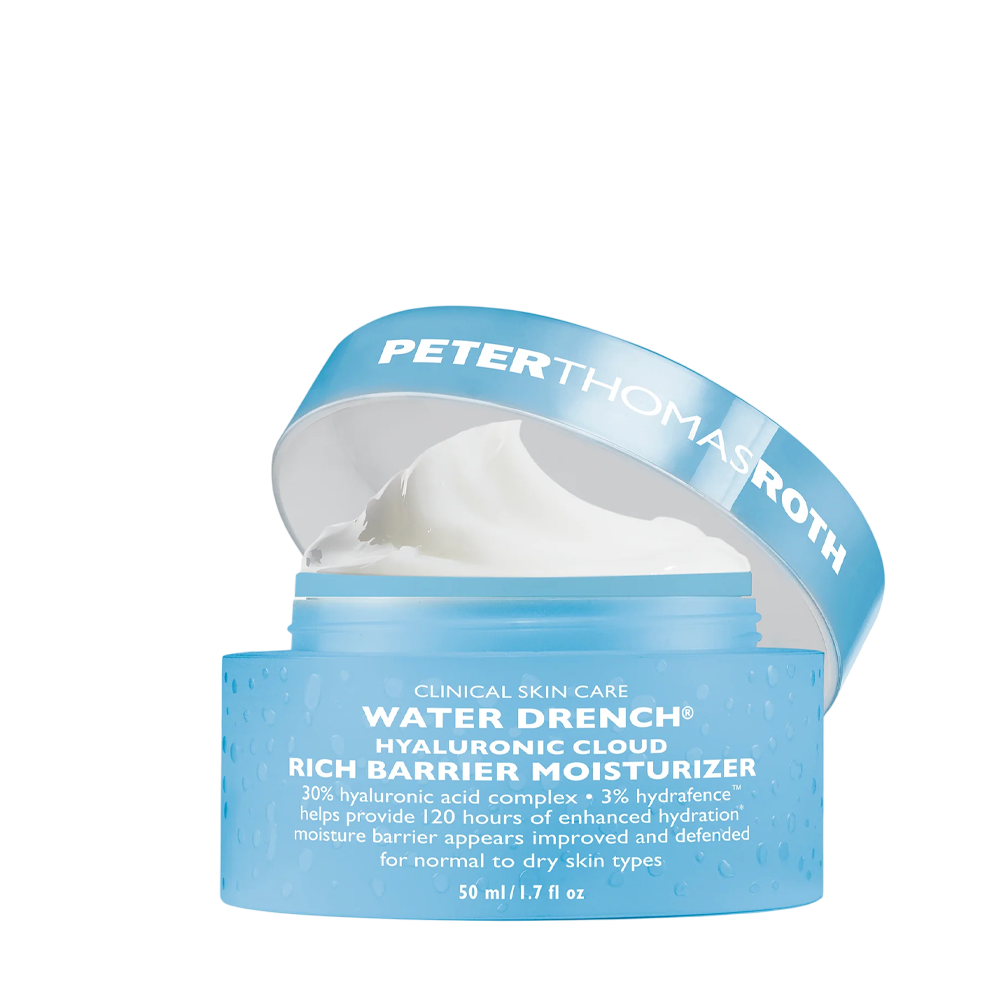 Peter Thomas Roth Water Drench® Hyaluronic Cloud Rich Barrier Moisturizer 50ml - Збагачений зволожуючий крем для обличчя для відновлення бар'єру шкіри - фото №1 Peter Thomas Roth Water Drench® Hyaluronic Cloud Rich Barrier Moisturizer 50ml - Збагачений зволожуючий крем для обличчя для відновлення бар'єру шкіри - фото №1